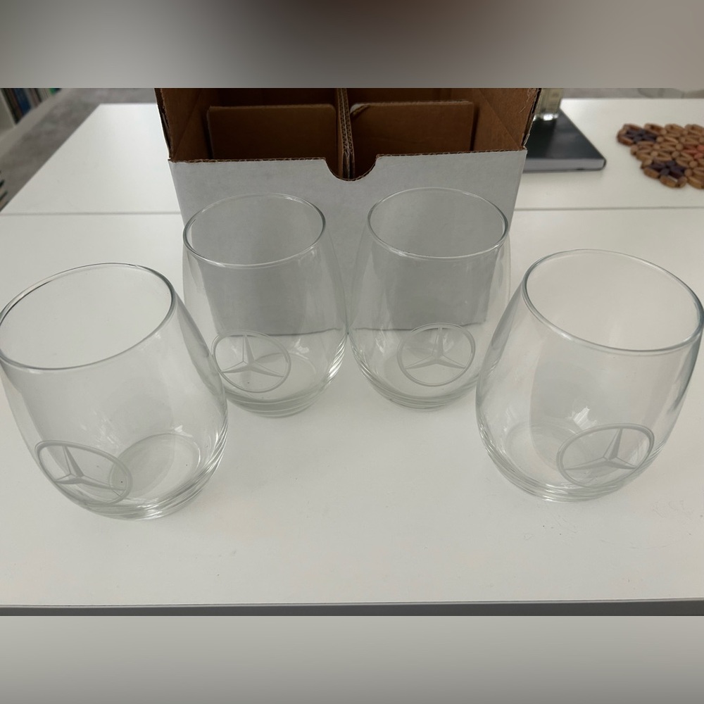 Brand New Stemless Glasses (Set of 4)